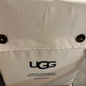 Brand New UGG Cooling Technology for All-Season Comfort Queen Sheet Set